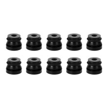 10-Pack Heavy Duty Black Rubber Washers for Power Tools, Vibration Absorption, Compatible with Universal Fitment