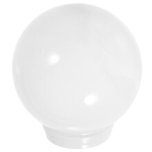 Abat-jour rond en acrylique d'extérieur, cache de remplacement pour lampadaire, éclairage décoratif chaleureux