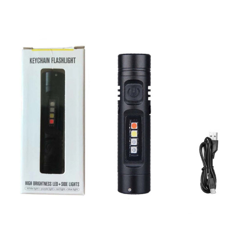 Μίνι φακοί από κράμα αλουμινίου - Συμπαγής φακός EDC 2,76" με δέσμες πολλαπλών