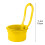 Kitchen Sink Drain Strainer Basket,Plastic Automatic Dumping Kitchen Draining Basket,for Kitchen Sink Organizer 1