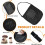Kit para coleta de cogumelos com bolsa, cesta para caça de cogumelos 5