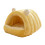 Niche d'hiver lavable et douillette pour petits chiens 1