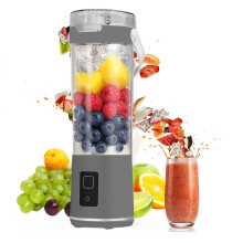Portable 20 oz Personal Blender – Smoothies, Ice, Juicing, Food Processing – Compact & Versatile (Black)
