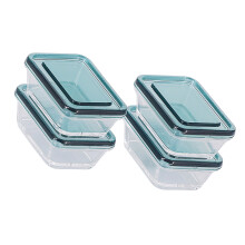 Compact Clear Container With Tight Seal For 1/6 Scale Model Storage Craft Supplies Organization