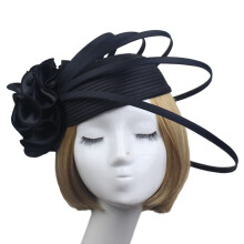 Chapeau Derby fleuri vintage pour tea party, bibi, chapeau pillbox, chapeau cloche pour église, accessoires de fête prénuptiale