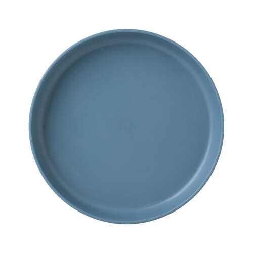 Compact Plastic Bone Dish – Snack Plate for Nuts, Olives & Scraps, Multi-Purpose Dining Accessory – Compatible with Blue