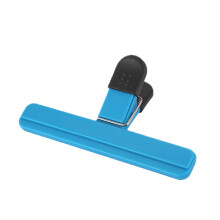 Clips grandes para bolsas de patatas fritas, clip de sellado para almacenar aperitivos, organización de cocina para mantener la frescura, clip azul