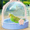 Mini Birdcage Portable Outdoor Handheld Cage for Small 4