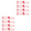 48St Fake Tips ABS Multifunctionele Decoratie 4