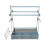 Grill Caddy με λαβή και θήκη για χαρτοπετσέτες – Οργανωτής σκευών μπάρμπεκιου, πικνίκ, 1