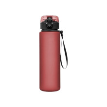 Sports Water Bottle with Carrying Handle, 560ml Plastic Water Bottle Leakproof Water Bottle for Home Office Outdoor Travel Gym Fitness