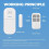 Wireless Door Alarm System 130dB Adjustable Volume Remote 6
