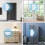 Wireless Door Alarm System 130dB Adjustable Volume Remote 7