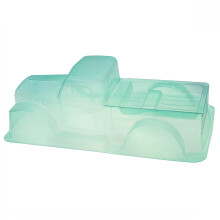 FEAMOS RGT RCPickup Bagagerumskarosseri Transparent Skal Modificeret Del 313 mm Akselafstand til SCX10TRAX4 1:10RC Biltilbehør