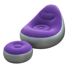 Inflatable Deck Chairs,Inflatable Patio Lounge Chairs for Indoor Living Room Bedroom, Outdoor Travel Camping Picnic Beach Chaise Lounges