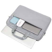 Verbesserte Laptoptasche – Laptop-Umhängetasche, Grau, Aufbewahrung und Organisation für Zuhause