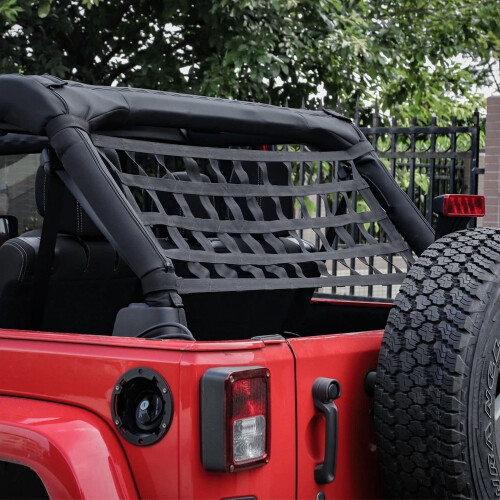Αιώρα με επιπλέον αποθηκευτικό χώρο για το Jeep Wrangler TJ JK97-2018, με δίχτυ οροφής και 2