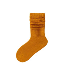 Toddler Slouch Socks Knee High Socks Kids Boys Girls Cotton Long Crew Socks Yellow 9 Years
