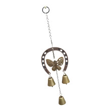 Handcrafted Horseshoe Wind Sound For Garden Decoration Rustproof Metal Relaxing Sound Easy Installation