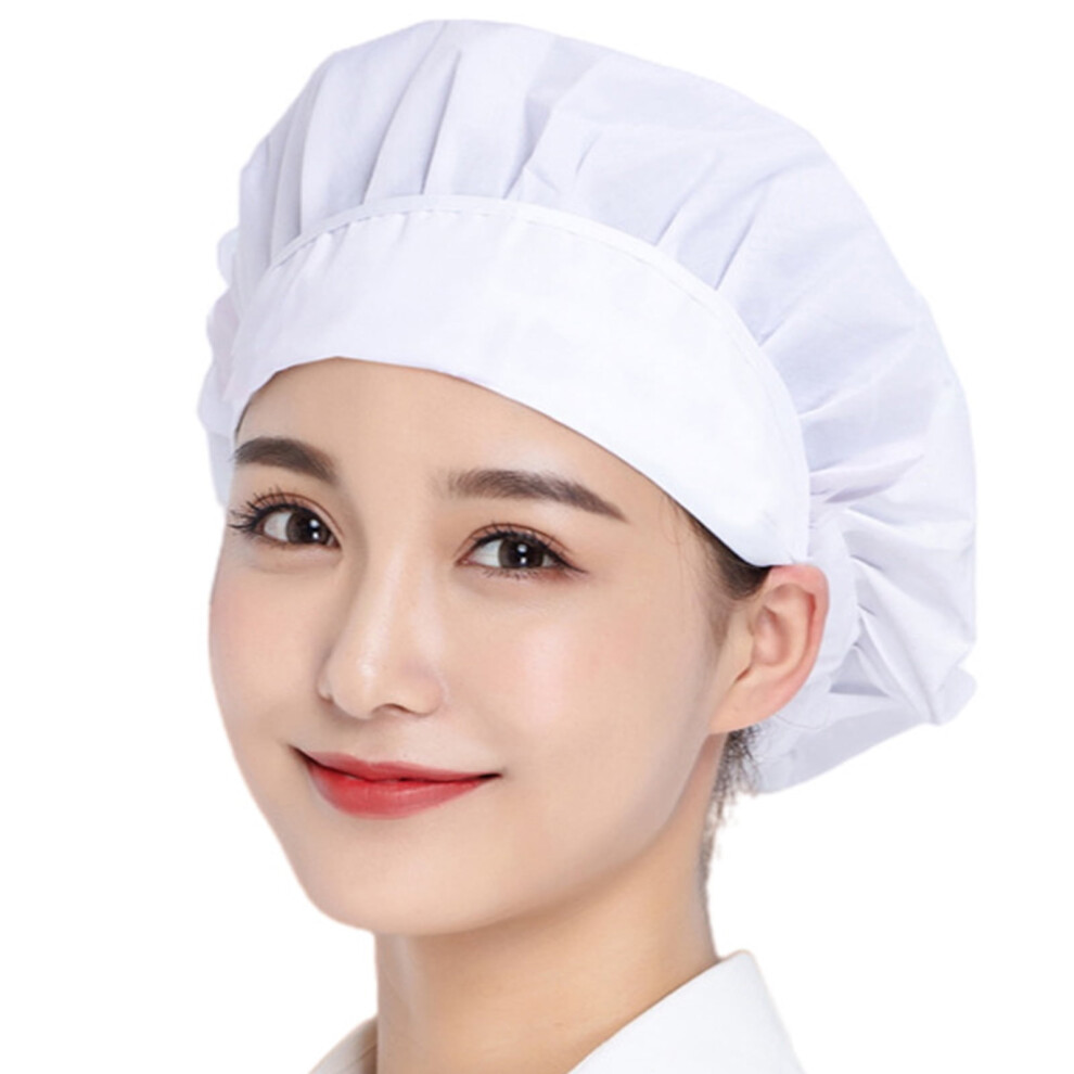 Chefs Hat Breathable Cooking Hat Adjustable Cook Caps Unisex Hair Covers Bakers Hat For Hotel Restaurant And Kitchens 974856473953
