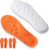 Footstr InsoleX - 2 ζευγάρια πάτων Footstr για παιδιά και εφήβους (Πορτοκαλί, M12/W13) 1