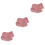 3Pièces Bébé Rose Coton Épais Confortables Pour - 5