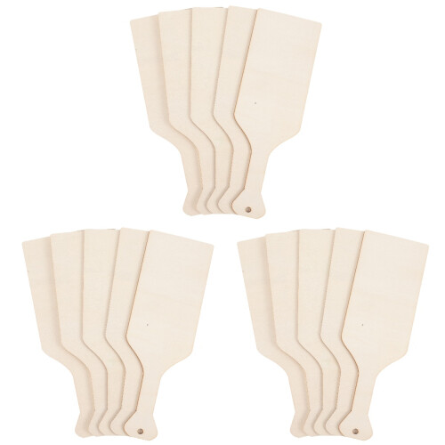 15Pièces Planches En Bois Beige Pour Artisanat, Cuisine Décoration