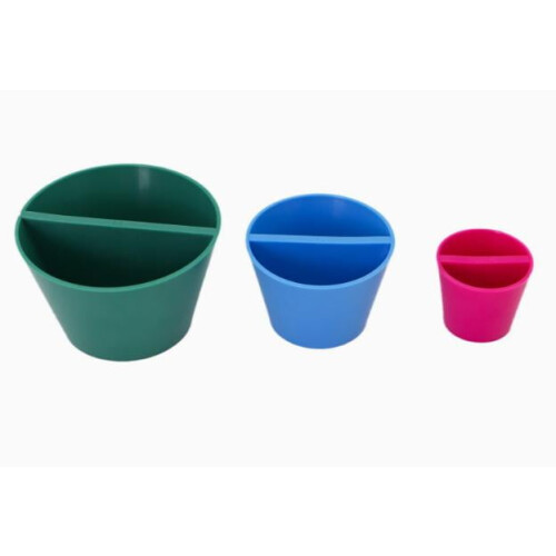 Pottery shaping tool kit plastic rim cones 3 pcs
