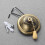 Pull Cord Light Fixture Vintage Design Iron 1Pack 7