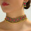 Σετ κοσμημάτων Vintage Boho για γυναίκες: Σκουλαρίκια με χάντρες CZ, κολιέ με φούντα – 8