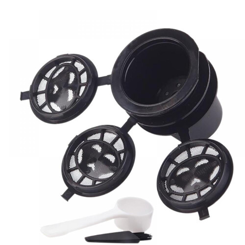 3 Pack Refillable Coffee Capsules for Keurig Brewers 2