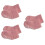 3Pièces Bébé Rose Coton Épais Confortables Pour - 7