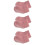3Pièces Bébé Rose Coton Épais Confortables Pour - 8