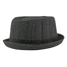 Pălărie de toamnă și iarnă nouă pentru bărbați, pălărie de jazz retro britanică, rotundă, top mic, pălărie de top pentru femei,