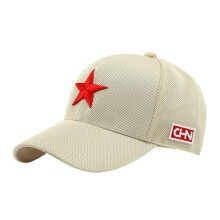Pălărie National Trend pentru bărbați și femei, șapcă de baseball respirabilă de vară, pălărie de soare din plasă, stea cu cinci colțuri