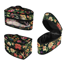 Portable Steamer Case Travel Case Travel Iron Case Universal for Most Irons Flower, Bag Only