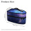 Handheld Garment Steamer Case Colorful Starry Sky Pattern Handle Easy to Clean, Bag Only 6