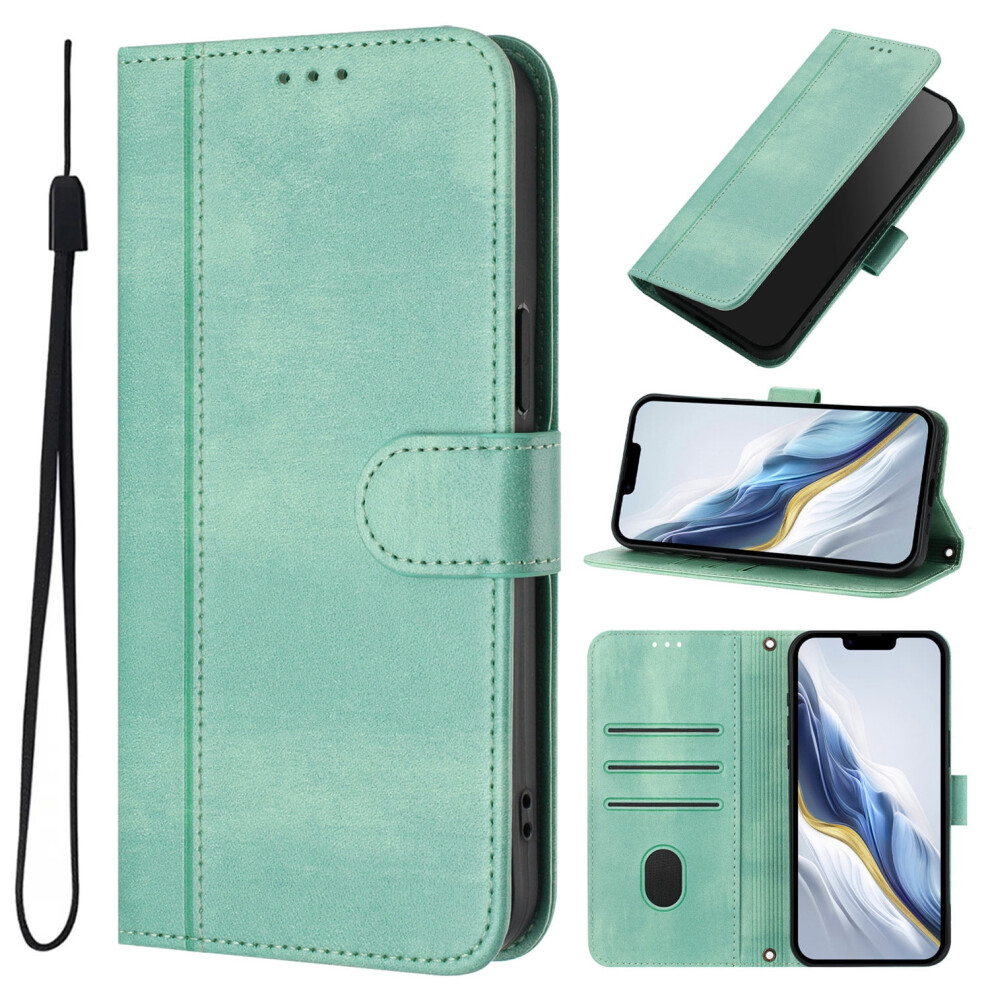 For Oukitel C32 Phone Case Wallet Protective Case Leather Cover With Magnetic Closed Cmintit Card Slot Shockproof Protection Phone Case 9085618499355