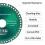 Composite Multifunctional Cutting Saw Blades PVC E2T2 K8B9 8