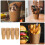 100Pièces Porte-Snacks Kraft Jetables Pour Frites Charcuterie 11