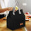 3Pièces Déjeuner Noir Résistant Portable Pour Bento Picnic 4