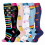 Knestrømper for kvinner, 6 par, S/M 1