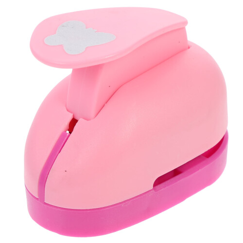 Craft Punch Tool Multi-Colored Plastic 1Pcs 2.95In Butterfly Shape 2
