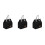 3Pièces Déjeuner Noir Résistant Portable Pour Bento Picnic 9
