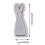 Easter standing rabbit silicone mold 3-piece 2