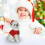 Julehundfigurer med hatter: Corgi, Bichon, Labrador 4