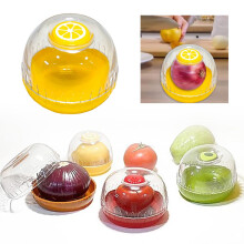 Airtight Food Canisters with Lids for Fruits, Onions & Refrigerator Storage – Portable Fruit Bowl Container
