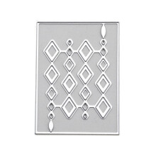 Geometrical Shape Die Cuts Water Droplet Metal Cutting Dies for DIY Card Making Embossing Scrapbooking Paper Decorations