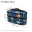 Rainbow Dinosaur Garment Steamer Organizer with Zipper 6