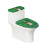 Pinguïn toiletbeschermer, elastisch polyester, herbruikbaar 1